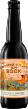 Hoop Awesome Autumn Rum Bock flesje van 33cl Hoop Awesome Autumn Rum Bock flesje van 33cl